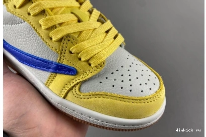 Scott x Jordan 1 x Air OG (KIDS)Travis Fragment Low 0727